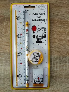 sheepworld 40967 - Schreibset 'Alles Gute zum Geburtstag'
